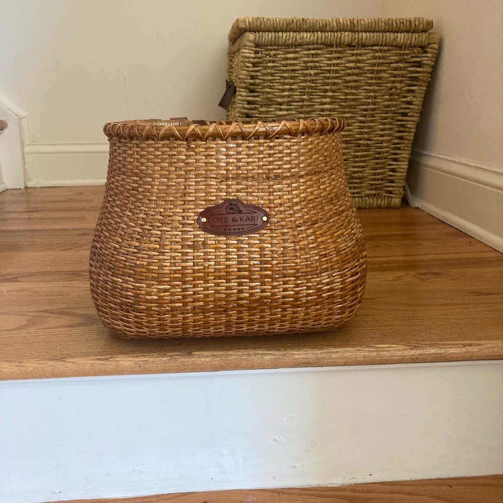 Adorable bike basket